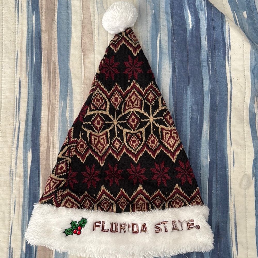 Florida State Santa Hat